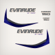 Evinrude 150 E-TEC decal set replica for 2014 White Outboard engine covers
Custom Blue colors accents
Stickers Referenced Part numbers
0216443 sides letters
0216417 Stripe Port
0216412 Stripes Starboard
0216435150 White Front
0216432 Rear

E150DS