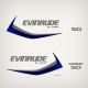 Blue theme
2011 2012 2013 2014 Evinrude 50 hp E-TEC Decal Set White Models outboard motor cover
0216398 Evinrude ETEC
0216400 Stripe - Port
0216401 Starboard
0216395 50 h.p. Front
0216485 50hp - Rear