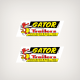 Gator Trailers Peterson Bros. Inc Decal set