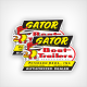 Gator Trailers Peterson Bros. Inc Authorized Dealer decal set
decals stickers