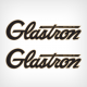 1964 Glastron Boat Made in Austin Texas Decal Set