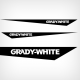 Grady White Decal Set