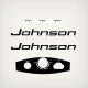 1968 Johnson 20 hp decal set 0382849 decals label control sticker choke lean rich stop
reverse neutral forward
