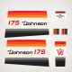 1979 Johnson 175 hp V6 decal set 0389654
outboard motor decals engine cover stickers
sea horse magflash cd