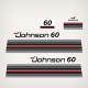 1982 Johnson 60 hp decal set 0392384 *