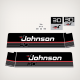 1989 1990 Johnson 30 hp decal set
0433645, 0433647, 0433644, 0433643 stickers label decals sticker