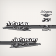 2001 Johnson 150 hp Ocean Pro decal set 0348388 0348383