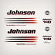 2003 2004 2004 Johnson 140 hp decal set
FourStroke Electronic Fuel Injection Bombardier decals
stickers
J140CX4STS J140PL4STS J140PX4STS
BJ140CX4SRS BJ140PL4SRS BJ140PX4SRS  J140CX4SRC  J140PL4SRC J140PX4SRS
 J140CX4SOR  J140PL4SOR  J140PX4SOR
4S 4-