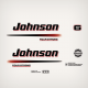 2003-2005 Johnson 6.0 hp Fourstroke Decal Set 
5033243, 5033244, 5033245, 5035774, 5034204, 5034339, 5034349