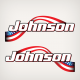 Johnson American Stripes Decal set