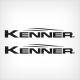 KENNER BOAT DECAL SET - DIE-CUT VINYL DECALS OF 2 FLAT FOR YOUR BOAT. ARE IN COLORED VINYL. PLEASE SELECT A COLOR AND SIZE: