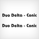 Larson Duo Delta-Conic Decal Set