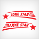 1960's Lone Star Hull Decal Set