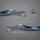 1996 1997 1998 Mariner 150 hp MAGNUM EFI 2.0 LITRE Decal set Blue 37-830170-30, 37-830172-6, 37-830164-2, 37-830170-26