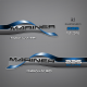 1996-1998 Mariner 225 HP MAGNUM EFI 3.0 LITRE Decal set Blue