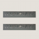 2018 2019 2020 Mercury OEM lettering Decals Port Starboard Side Decal Set
8.750