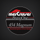Mercury MerCruiser Bravo One 454 Magnum Inboard Decal 1372328
thunderbolt iginition with power steering 
carburator cover
flame arrestor
