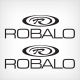 Robalo R logo Decal Set