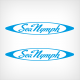 Sea Nymph Boat Decal Set