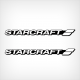 Starcraft Boat Logo Decal Set