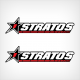 1988 1989 1990 1991 1992 1993 one Star Stratos Decal Set logo port starboard side
boat hull stratos stickers 
stratos labels
stratos boat graphics