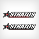 1991-1997 1 Star Stratos Boats Decal Set