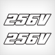 1998 Stratos 256V Decal Set
decals
stickers
hull numbers
stratos boats