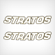 1999-2000 Stratos Decal Set Curved
