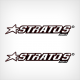 2002 2003 2004 2005 2006 2007 2008 Stratos Boats Decal Set decals sticker stickers logo bass boat hull vinyl logos