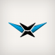 2020 2021 vexus boat logo icon decal domed sticker emblem replica custom blue black